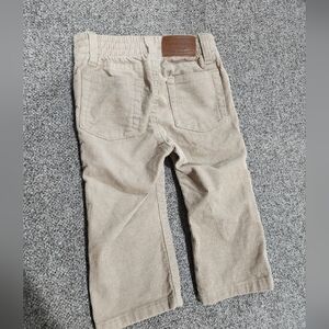 Janie & Jack tan corduroy pants